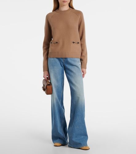 Pull Horsebit en laine et cachemire - Gucci - Modalova