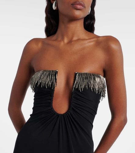 Robe longue Arced Palm à perles - Christopher Esber - Modalova