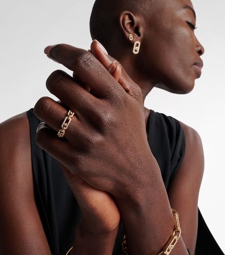 Bague Move Link en or 18 ct et diamants - Messika - Modalova