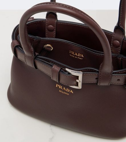 Sac à main Buckle Small en cuir - Prada - Modalova