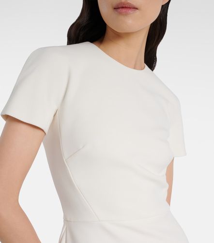 Robe midi en crêpe - Victoria Beckham - Modalova