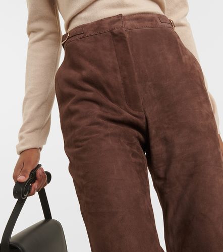 Pantalon évasé Vesta en daim - Gabriela Hearst - Modalova