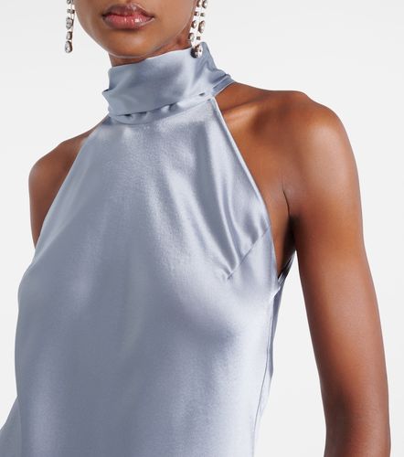 Galvan Robe longue Sienna en satin - Galvan - Modalova