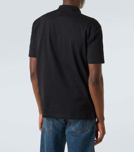 Prada Polo en coton et Re-Nylon - Prada - Modalova