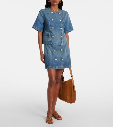 Mini-jupe Clara en jean - Ulla Johnson - Modalova