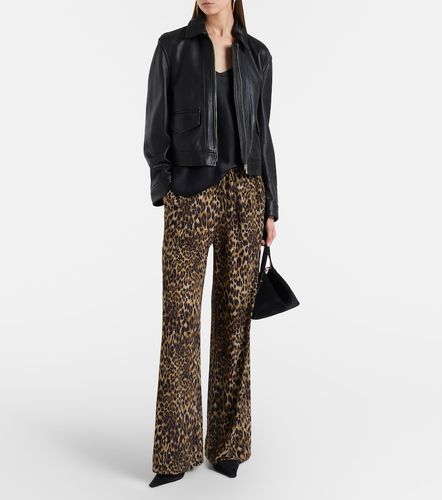 Pantalon ample Adriel à motif léopard - Nili Lotan - Modalova