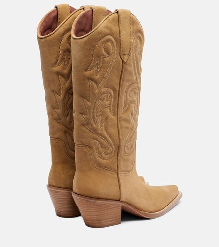 Bottines santiags Debbie en daim - Paris Texas - Modalova