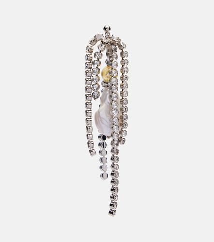 Boucles d'oreilles à perles et cristaux - Dries Van Noten - Modalova