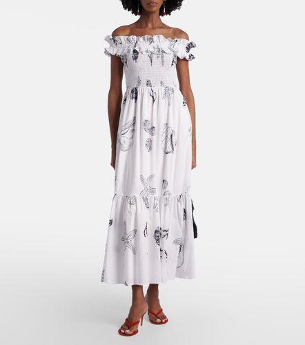 Robe longue Suzanne en coton - Poupette St Barth - Modalova