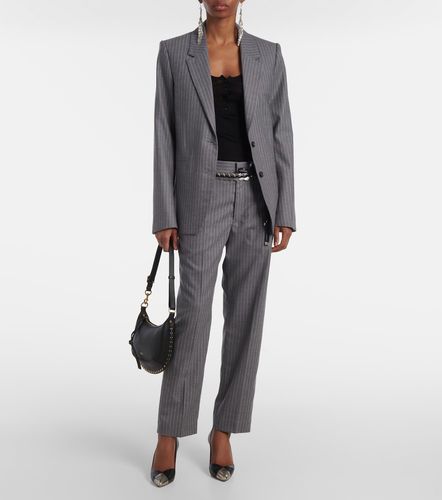 Pantalon tapered Ritana en laine - Isabel Marant - Modalova