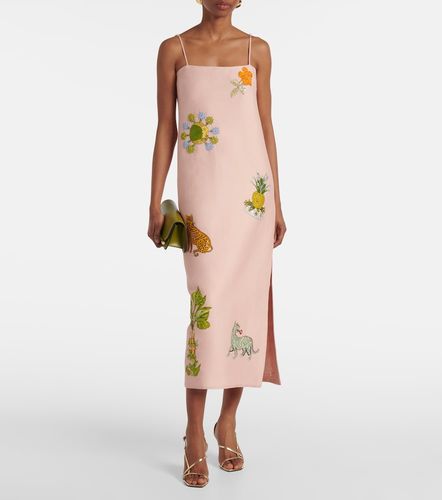 Alémais Robe longue Hazel en lin mélangé - Alemais - Modalova