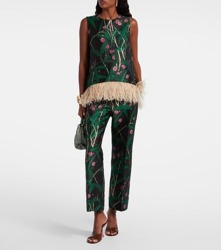 Top La Scala en jacquard à plumes - La DoubleJ - Modalova