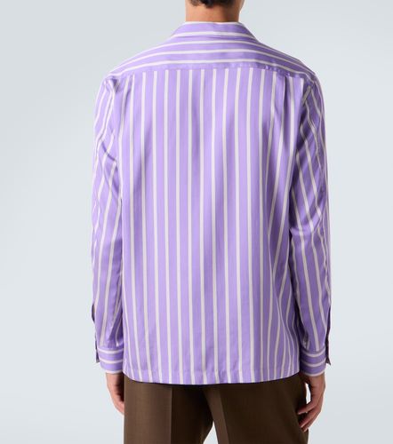Chemise rayée en jacquard de soie - Tom Ford - Modalova