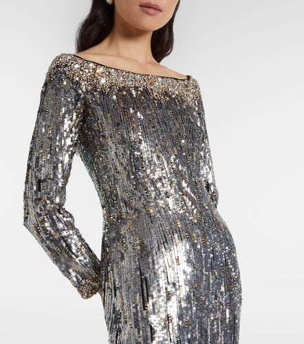 Robe longue Marine à sequins - Jenny Packham - Modalova