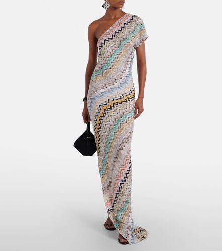 Robe longue Wave asymétrique - Missoni - Modalova