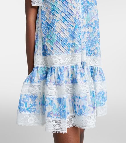 Robe Solstice Lantern en coton à fleurs - Zimmermann - Modalova