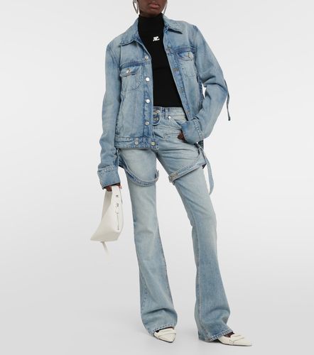 Courrèges Jean bootcut à taille mi-haute - Courreges - Modalova