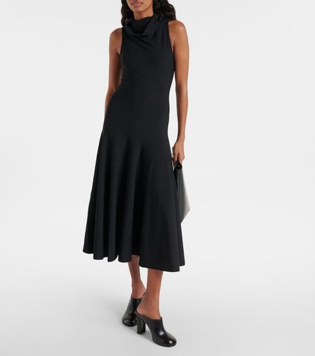 Alaïa Robe midi en jersey à capuche - Alaia - Modalova