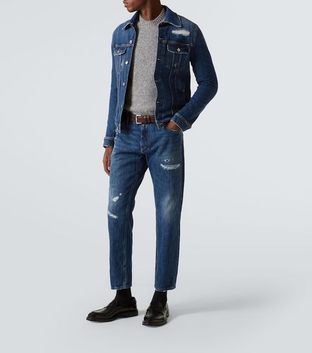 Jean straight distressed - Dolce&Gabbana - Modalova