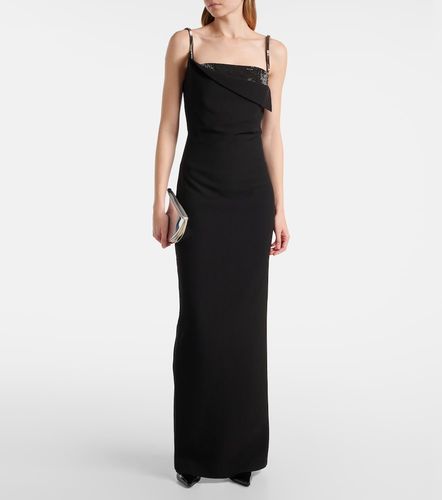 Robe en crêpe à ornements - Roland Mouret - Modalova