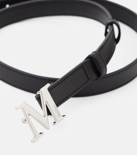 Max Mara Ceinture en cuir à logo - Max Mara - Modalova