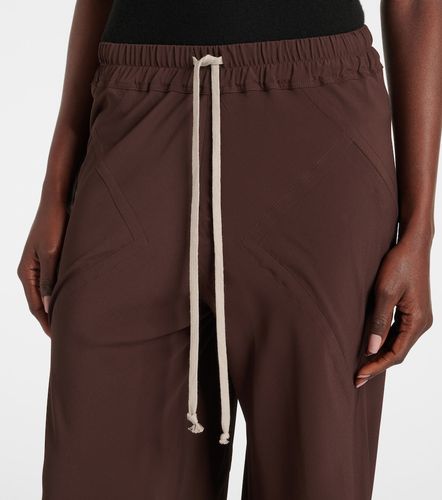 Pantalon droit Dietrich Drawstring en crêpe - Rick Owens - Modalova