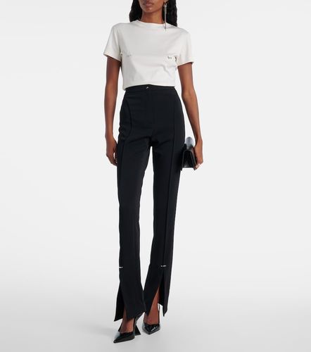T-shirt en coton à ornements - Mugler - Modalova