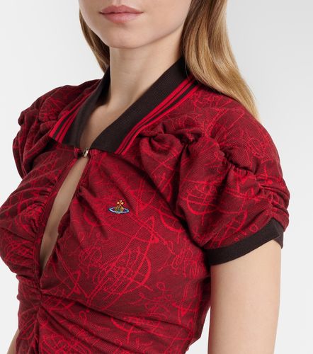 Robe midi Pulling en jacquard de coton - Vivienne Westwood - Modalova
