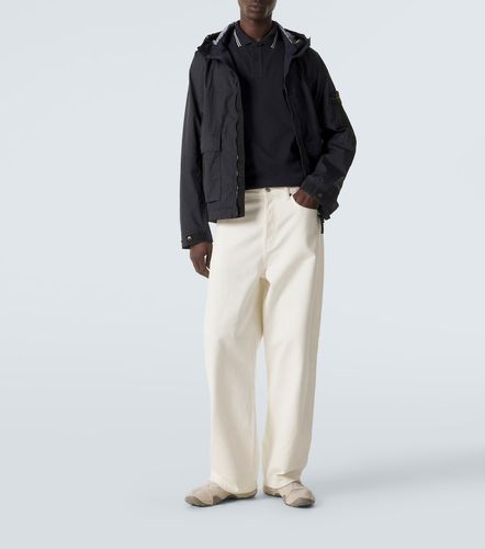 Polo Compass en piqué de coton mélangé - Stone Island - Modalova