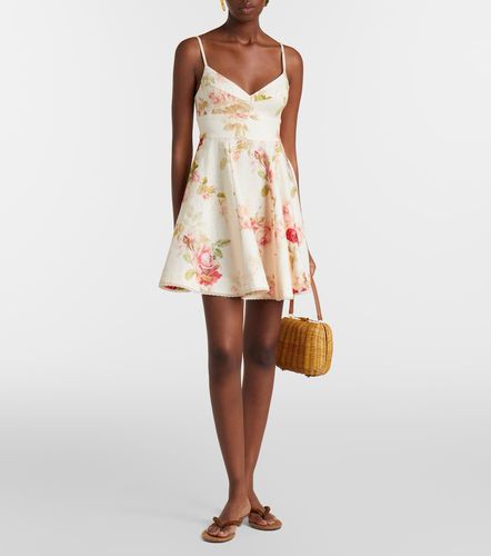 Robe Lucky Picnic en lin à imprimé floral - Zimmermann - Modalova