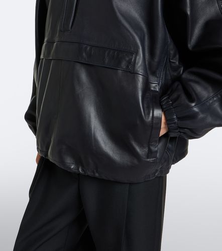 Róhe Veste oversize en cuir à capuche - Rohe - Modalova