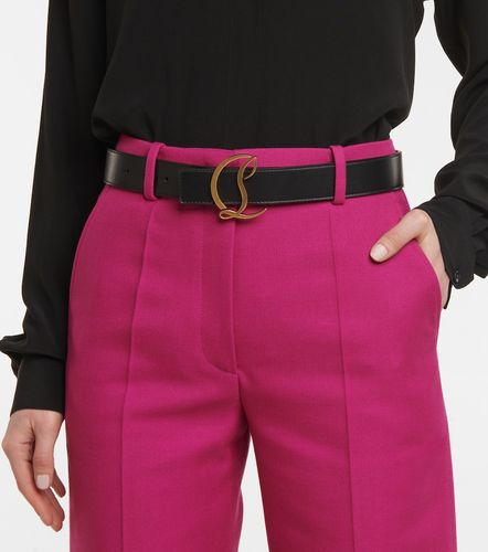 Ceinture CL en cuir - Christian Louboutin - Modalova