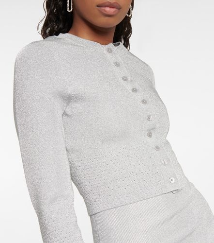 Cardigan raccourci à paillettes - Victoria Beckham - Modalova