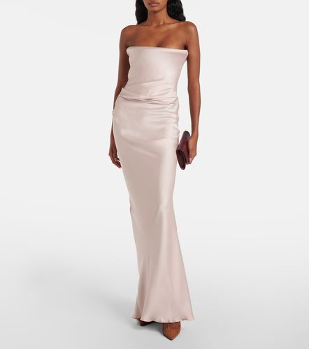 Victoria Beckham Robe longue corset - Victoria Beckham - Modalova