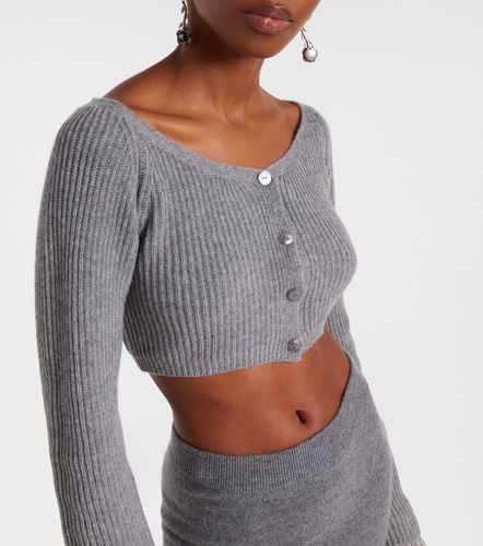 Cardigan raccourci en laine - Blumarine - Modalova