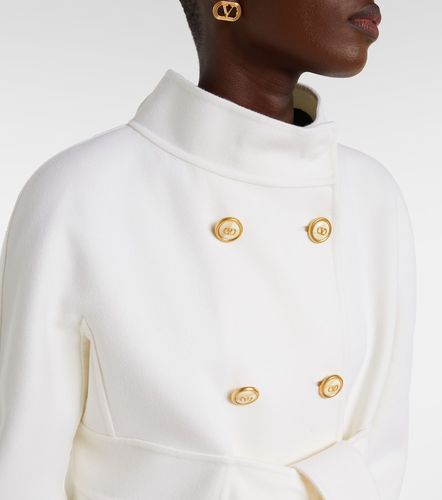 Manteau en laine et cachemire - Valentino - Modalova