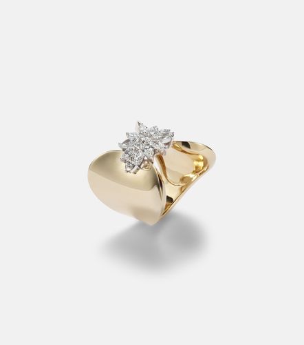 Bague Golden Strada en or 18 ct et diamants - Yeprem - Modalova