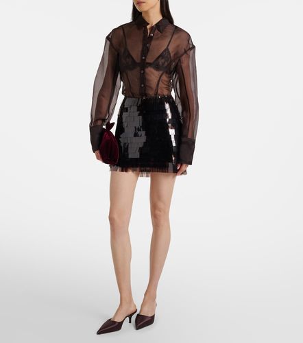 Staud Chemise Aida en soie - Staud - Modalova