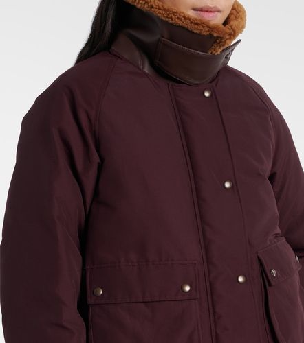 Veste en coton mélangé et shearling - Loewe - Modalova