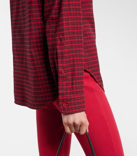 Chemise en coton à carreaux - Balenciaga - Modalova