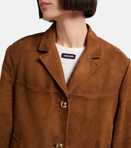 Miu Miu Veste en daim - Miu Miu - Modalova