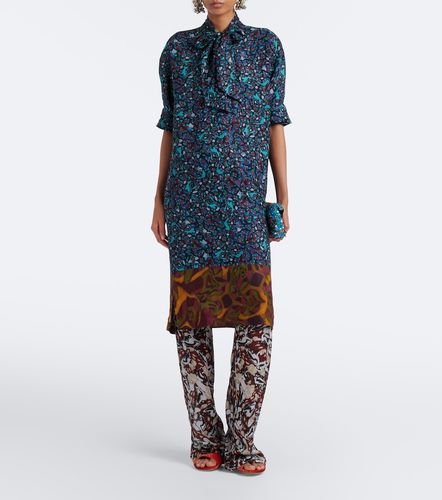 Robe midi à imprimé - Dries Van Noten - Modalova