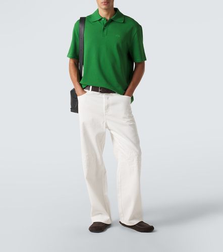 Loewe Polo en coton à logo brodé - Loewe - Modalova