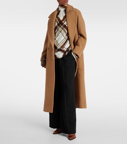 Pantalon droit en laine - Dries Van Noten - Modalova