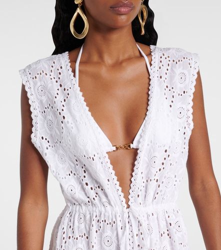 Robe de plage Tessa brodée à fleurs - Melissa Odabash - Modalova