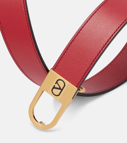 Ceinture VLogo en cuir - Valentino Garavani - Modalova