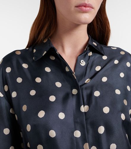 Robe chemise Leva en soie à pois - 'S Max Mara - Modalova