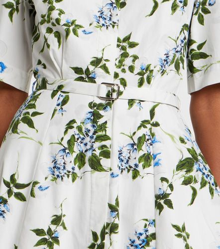 Robe chemise Rubie en coton à fleurs - Emilia Wickstead - Modalova