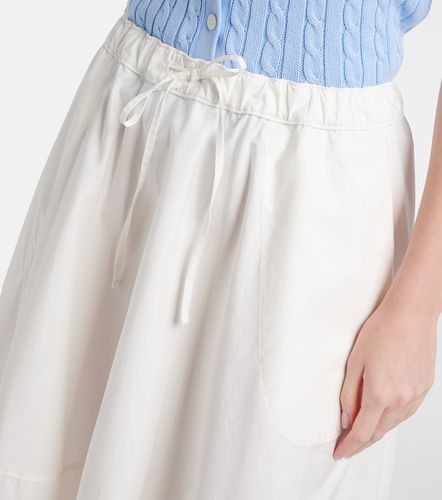 Jupe midi en popeline de coton - Polo Ralph Lauren - Modalova