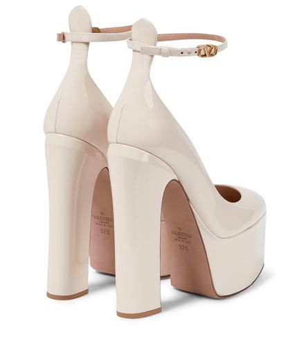 Escarpins à plateau Tan-Go en cuir verni - Valentino Garavani - Modalova